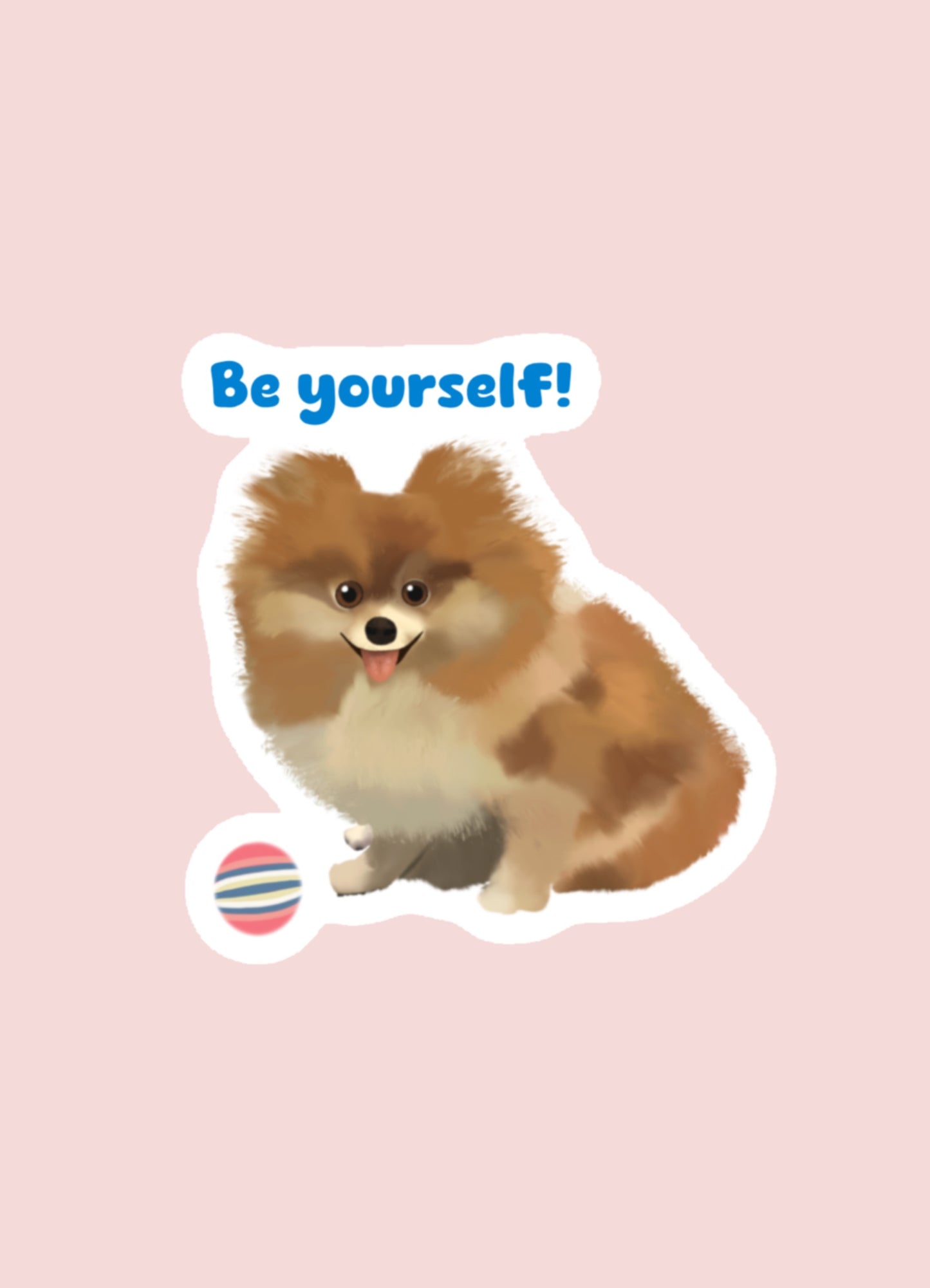 Be Yourself Sticker