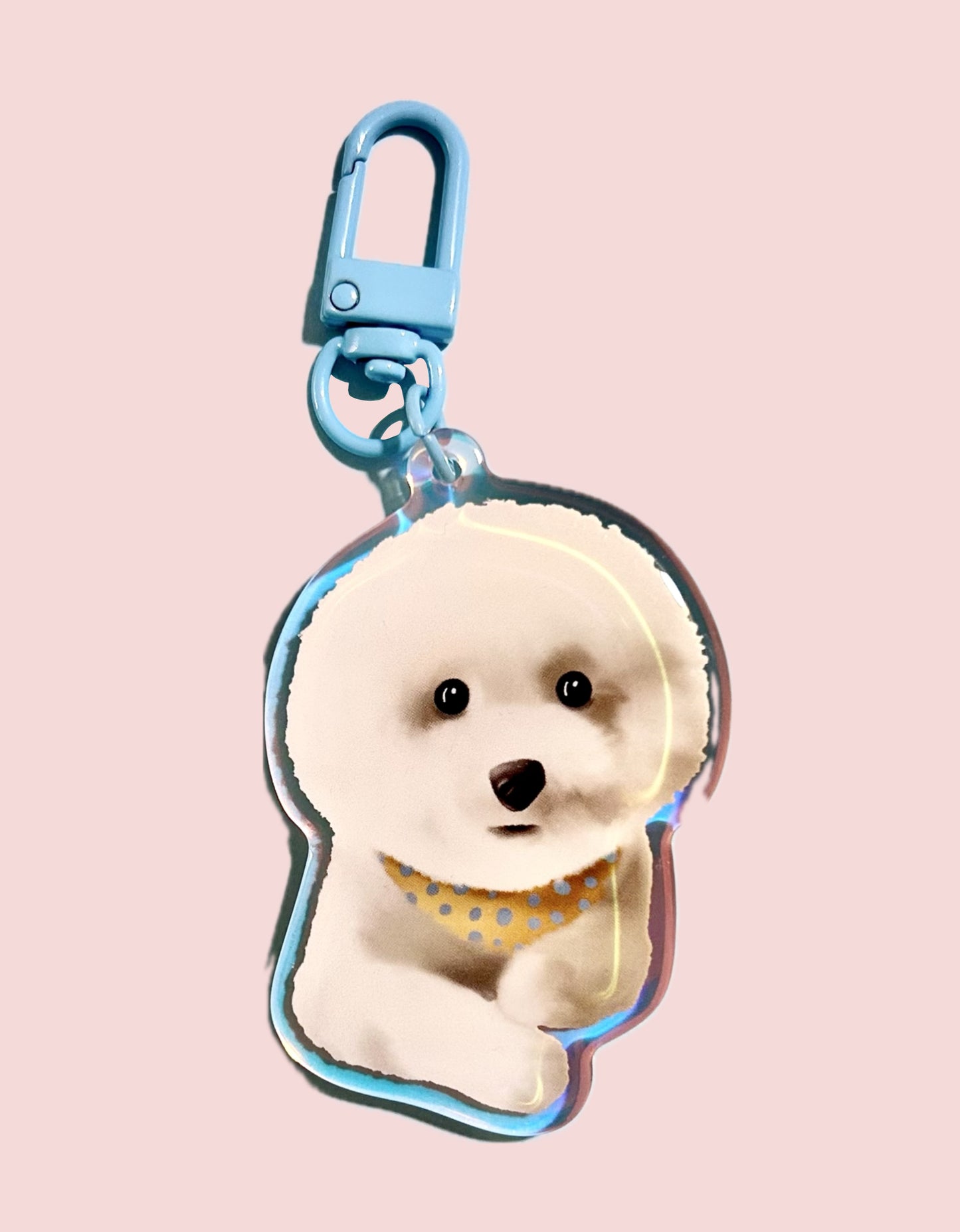 Bichon Keychain