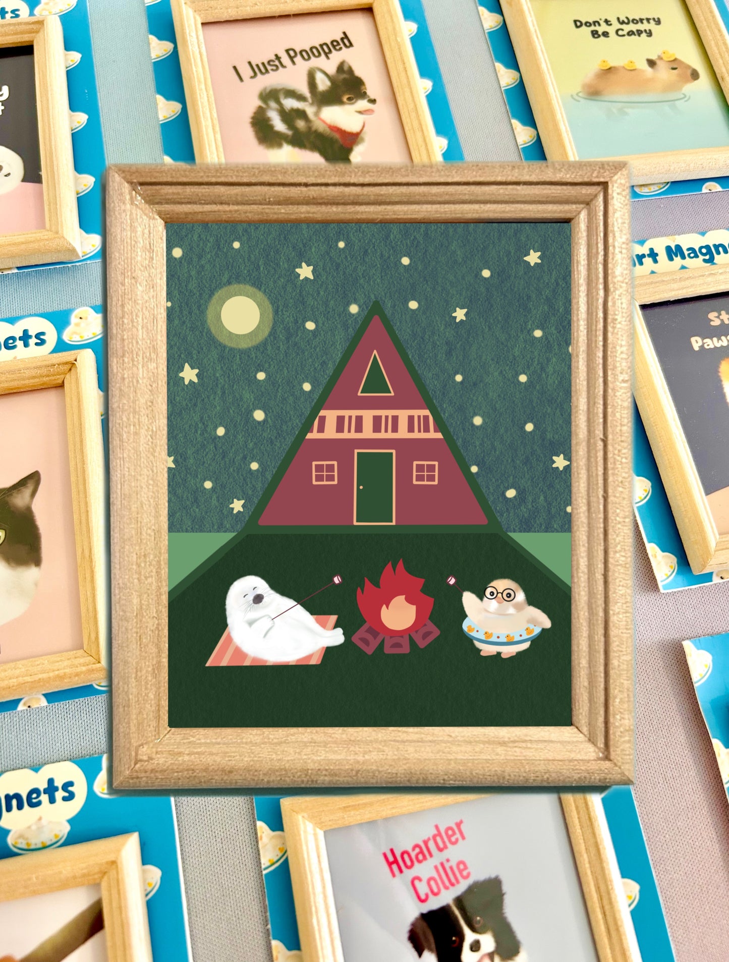 Campfire Magnet