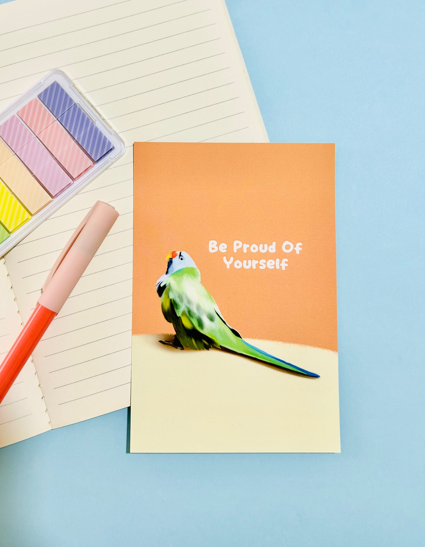 Be Proud Of Yourself Art Print / Postcard