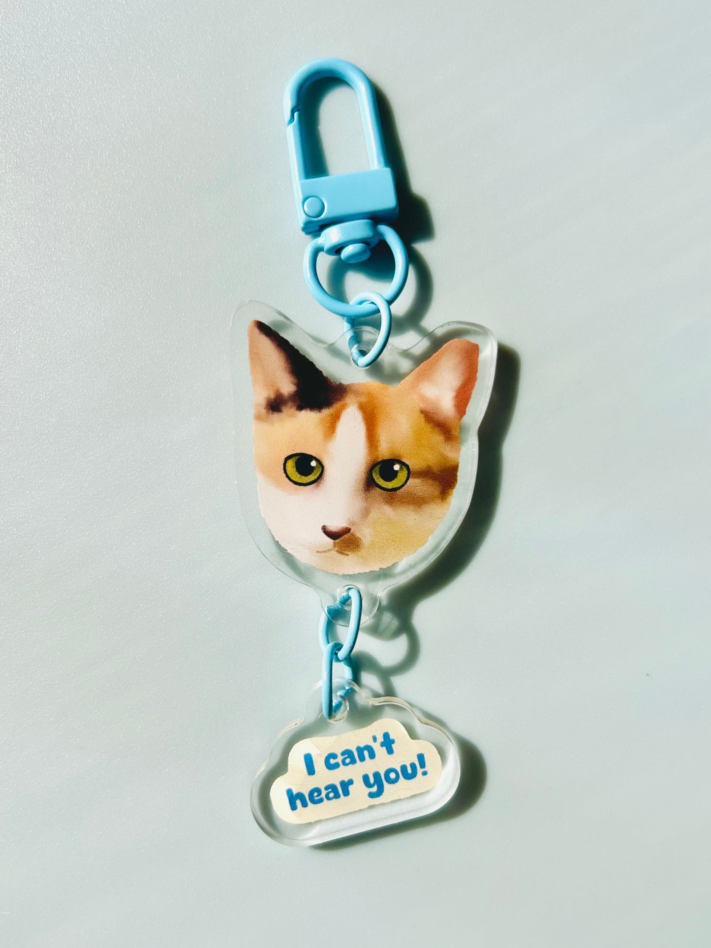 I Can't Hear You! Keychain