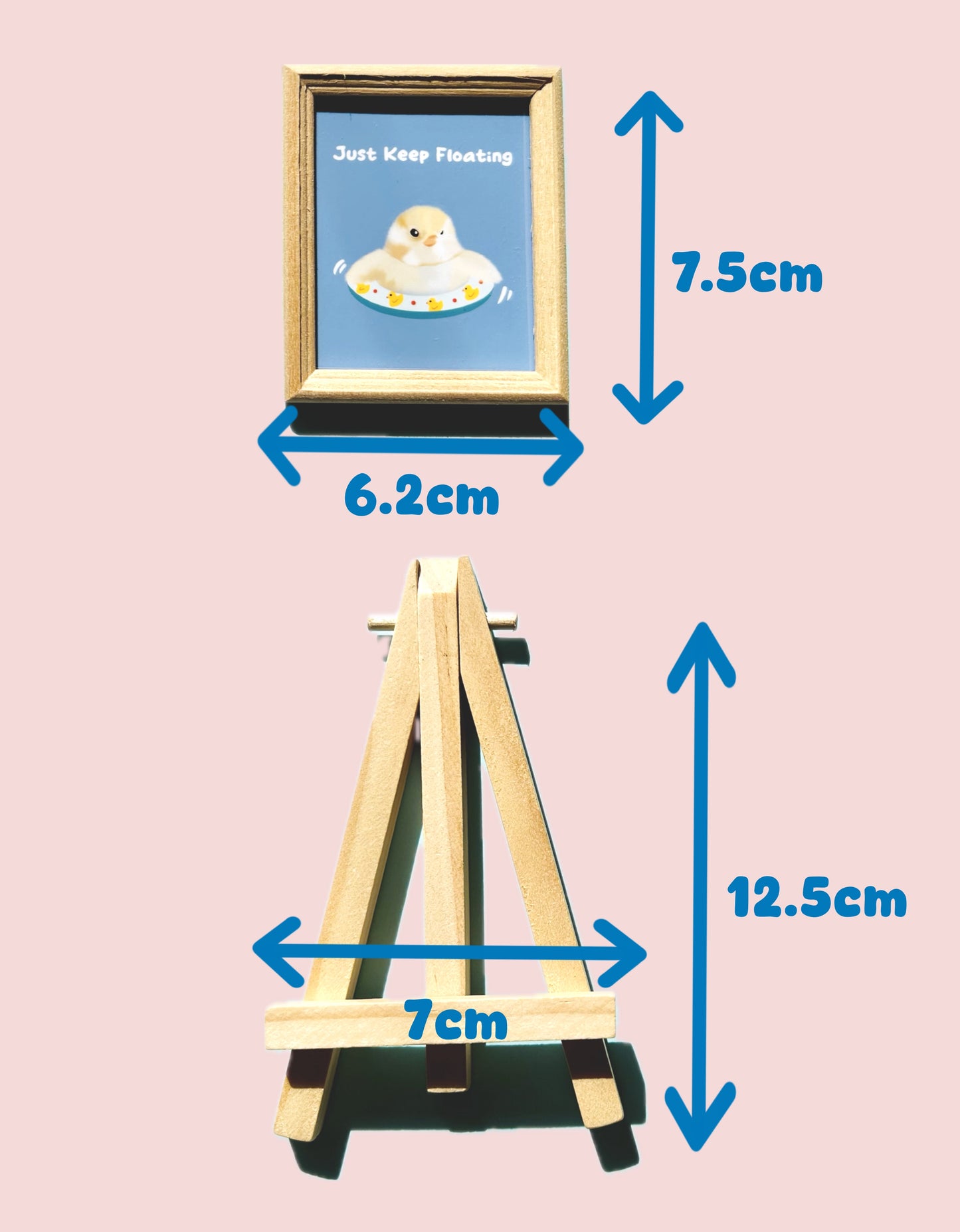 Don't Worry, Be Capy Art Magnet