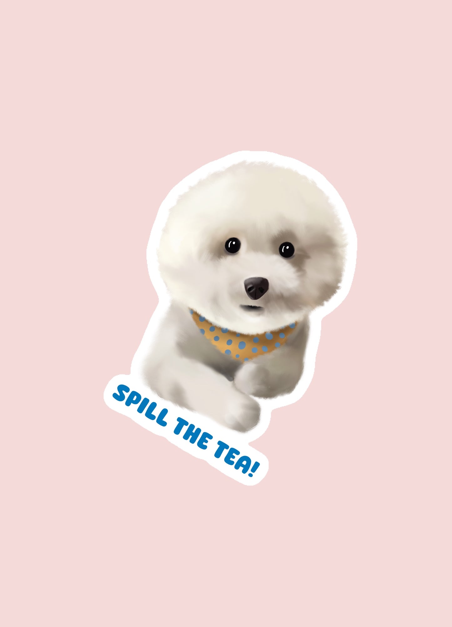 Spill The Tea Sticker