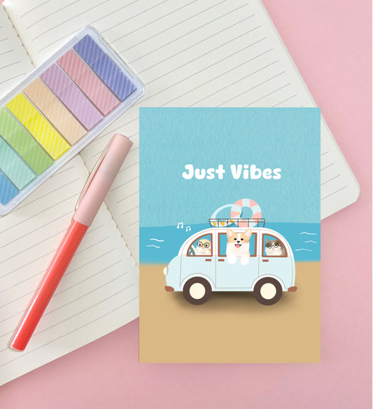 Just Vibes Art Print