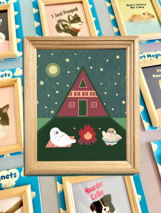 Campfire Magnet