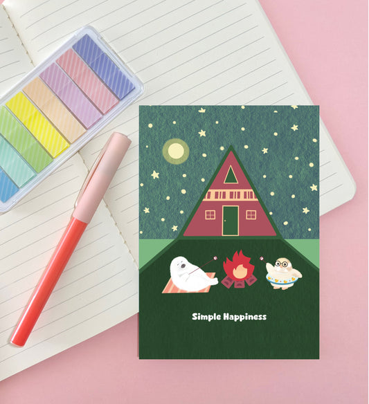 Simple Happiness Art Print