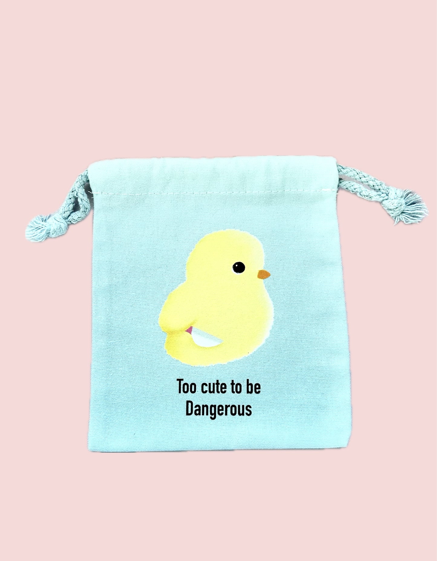 Dangerous Chick Drawstring Pouch