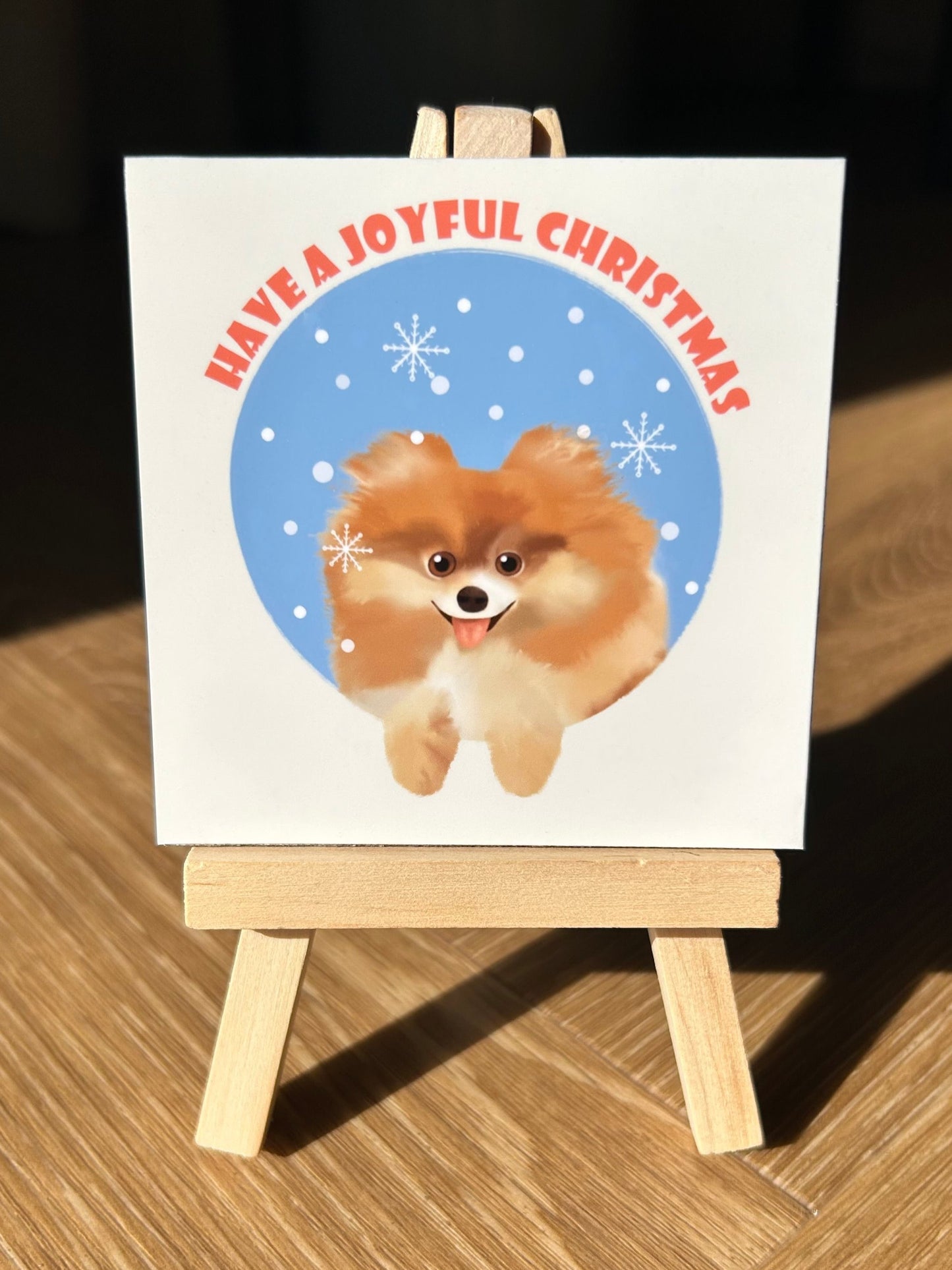 Christmas with Pomeranian