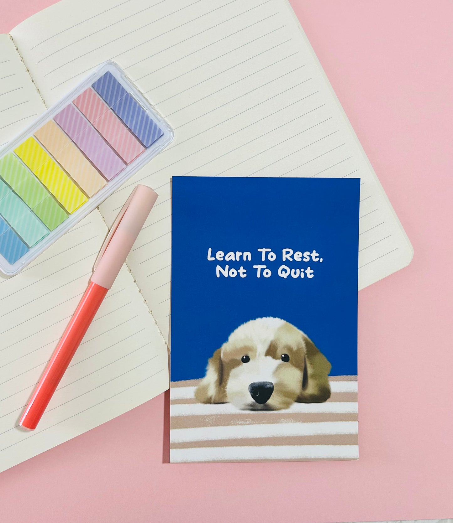 Learn To Rest, Not To Quit - - Postcard/greeting card